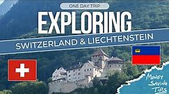 Switzerland and Liechtenstein: one day trip with a mountain view