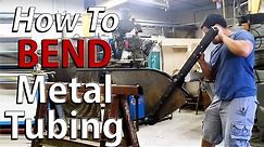 How to BEND square metal tubing - By Hand the easy way