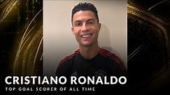 Cristiano Ronaldo awarded Top Goal Scorer of All Time 2021