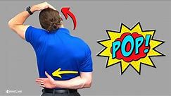 How to Self Pop Your WHOLE BACK for Instant Pain Relief