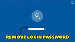 How to Turn Off Password/PIN Login in Windows 11 or 10 in 2024