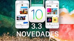 iOS 10.3.3, estas son sus novedades