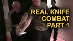 KNIFE FIGHTING TECHNIQUES - REAL KNIFE COMBAT - KNIFE SELF-DEFENSE TECHNIQUES - PART #1
