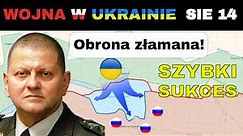 14 SIE: W końcu! Ukraińcy PENETRUJĄ ROSYSJĄ OBRONĘ O 3km JEDNEGO DNIA | Wojna w Ukrainie Wyaśniona