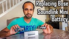 Here is How to Replace Bose Soundlink Mini Battery - With Amazon Link of New Battery