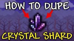 How to Dupe CRYSTAL SHARD in Terraria 1.4.4.9 | Terraria Money Dupe