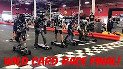 Wild Card Race Final! World Cup 2018 - Evolve Electric Skateboards California