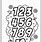123 Number Coloring Pages