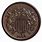 1864 2 Cent Coin Large and Small Motto