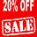 20 % Sale Images