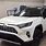 2019 Toyota RAV4 Hybrid XSE White and Black