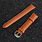 22Mm Brown Leather Watch Strap