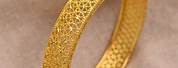 24K Gold Plated Bangle Bracelet