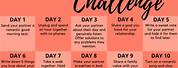 30-Day Marriage Challenge Printable