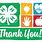 4 H Thank You Notes
