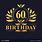 60 Birthday Logo