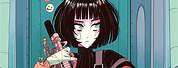 80s Cyberpunk Anime Girl