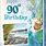 90th Birthday Cards for Men