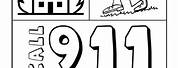 911 Coloring Sheets for Kids