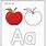 A Is for Apple Worksheet