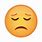 A Sad Face Emoji