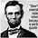 Abe Lincoln Internet Quote Meme