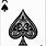 Ace of Spades Card SVG