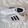 Adidas White Shoes with Black Stripes