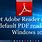 Adobe Reader Free Windows 10