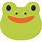 Aesthetic Frog Emoji