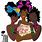 African American Sisters Clip Art
