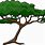 African Tree Cartoon