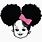 Afro Baby SVG