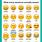 All Emoji Face Names