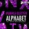 Alphabet Letter Glitter Purple