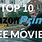 Amazon Free Movies with Prime Membership