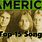 America Songs List