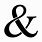 Ampersand Symbol Designs