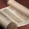 Ancient Roman Scroll