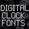 Android Clock Font