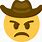 Angry Cowboy Emoji