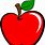 Animated Red Apple