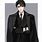 Anime Boy Black Suit
