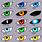 Anime Eye Color Chart