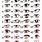 Anime Eyes List