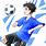 Anime Soccer Player Boy