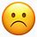 Apple Frown Emoji