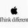 Apple Logo Think Different