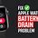 Apple Watch Battery Draining Fast