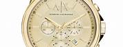 Armani Watches for Men Gold
